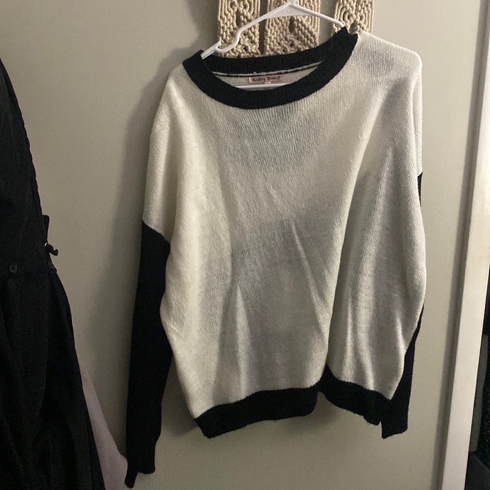 Grey Bandit sweater
